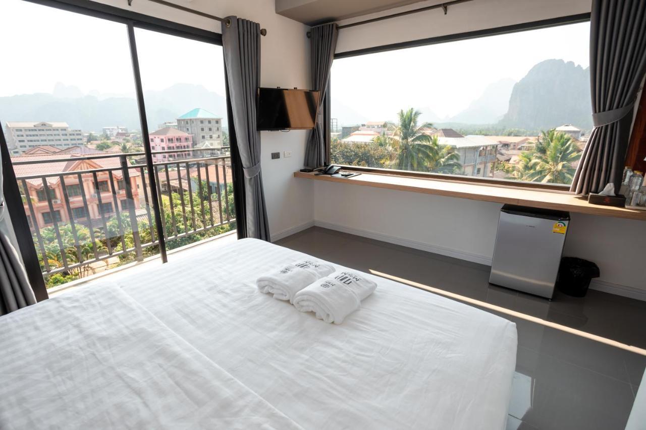 M&M Hotel Vang Vieng Exteriér fotografie